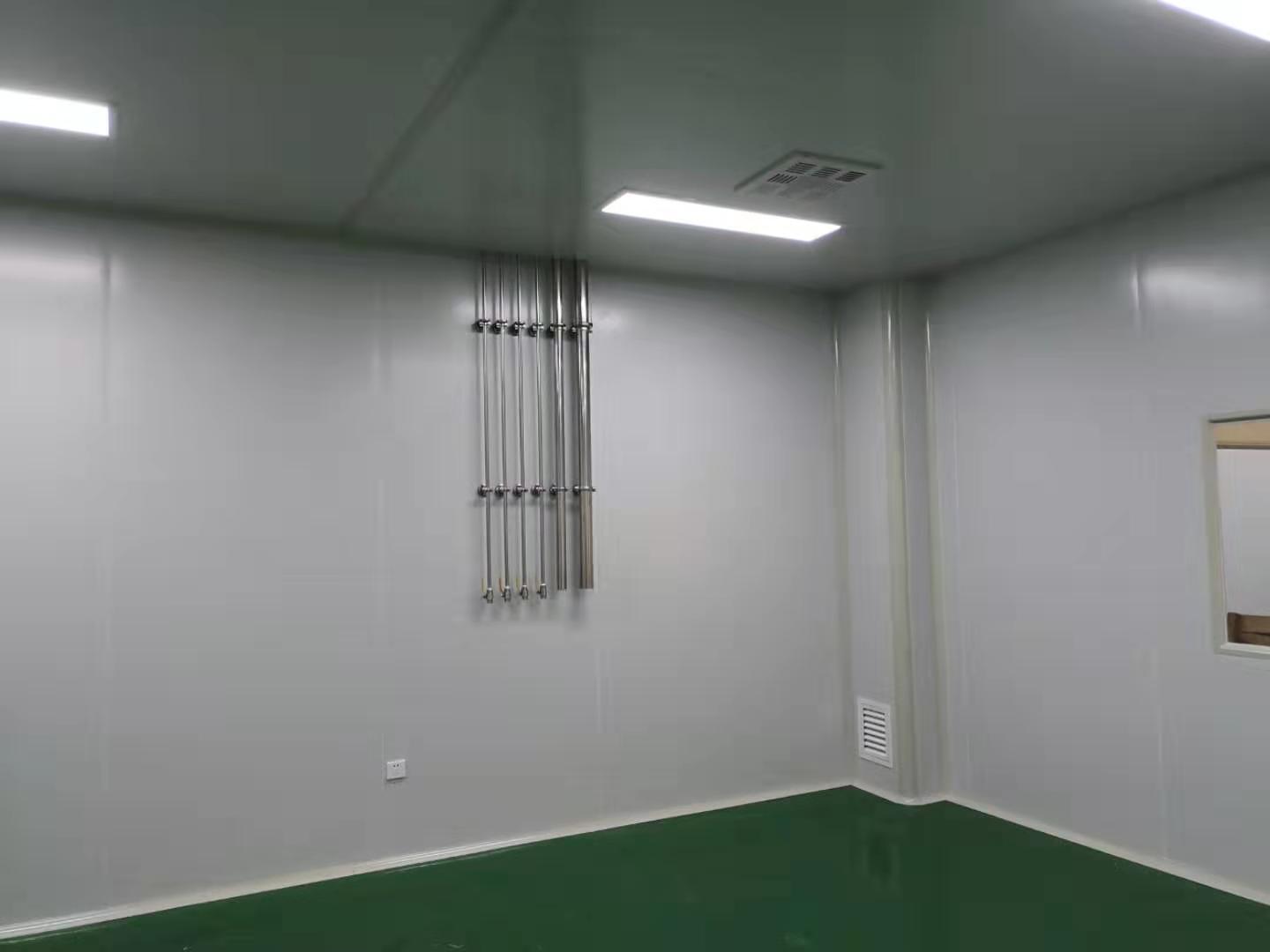 石家莊科源藥機(jī)十萬(wàn)級(jí)凈化車(chē)間，完成第三方檢測(cè)驗(yàn)收