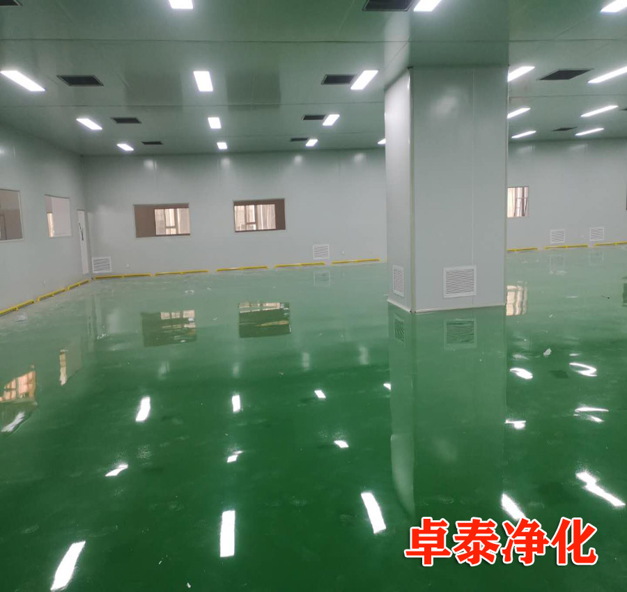 河北食品潔凈室無菌車間照明安裝規(guī)定，保定無塵室凈化車間找卓泰凈化