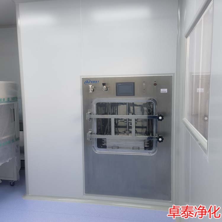 卓泰凈化分享萬(wàn)級(jí)凈化車間施工現(xiàn)場(chǎng)圖，河北凈化車間施工建設(shè)廠家
