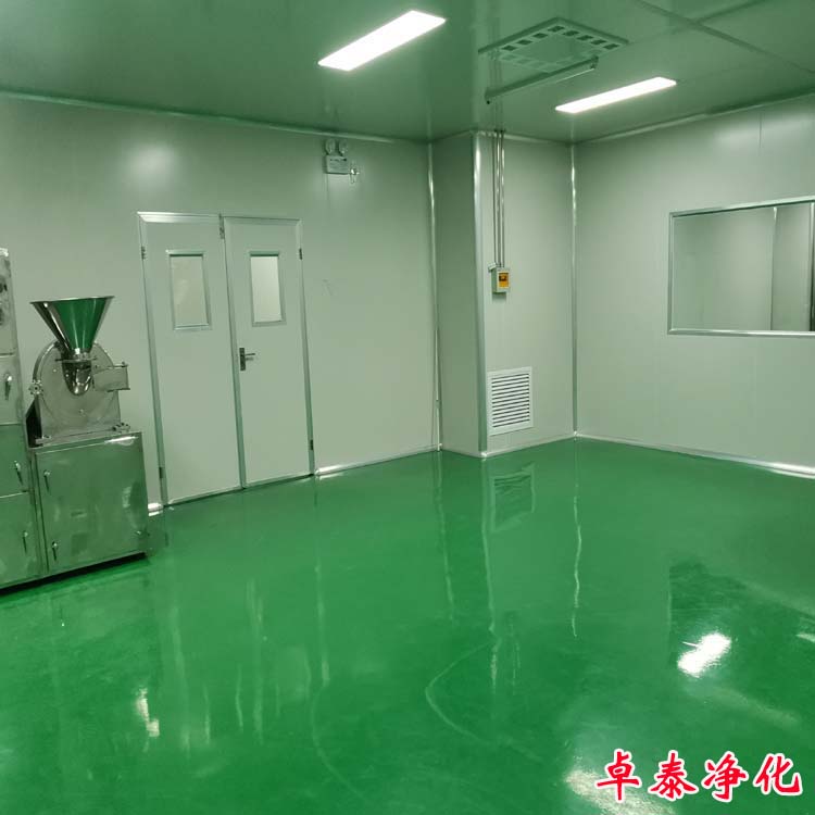 河北新材料十萬(wàn)級(jí)凈化車(chē)間裝修施工找卓泰凈化工程